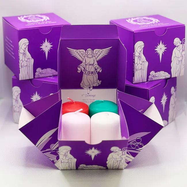 Velas do Advento para famílias